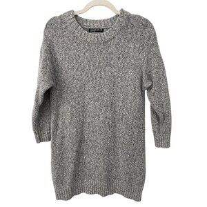 Cotton On 3/4 Sleeve Tunic Pullover Sweater Size XS Crewneck Heather Gray Lounge